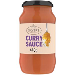 Morrisons Savers Curry Sauce