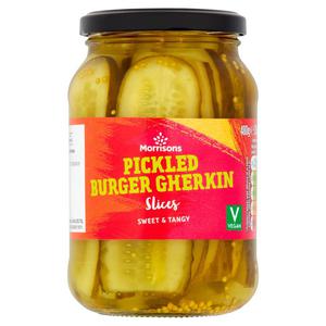 Morrisons Gherkin Burger Slices