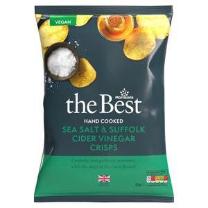 Morrisons The Best Sea Salt &Vineger Crisps