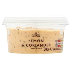 Morrisons Lemon & Coriander Houmous