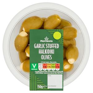 Morrisons Garlic Stuffed Olives