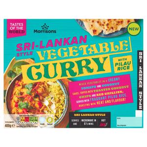 Morrisons Sri Lankan Style Vegetable Curry