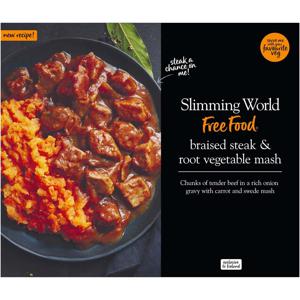 Slimming World Braised Steak & Root Vegetable Mash 550g