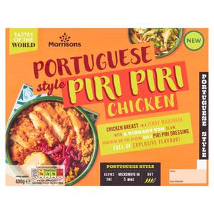 Morrisons Peri Peri Chicken With Spiced Rice & Corn