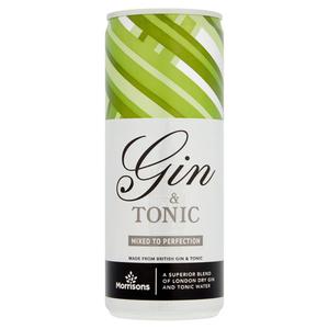 Morrisons Gin & Tonic