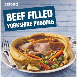 Iceland Beef Filled Yorkshire Pudding 320g