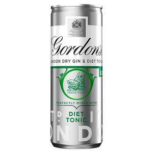 Gordons Gin & Slimline Tonic