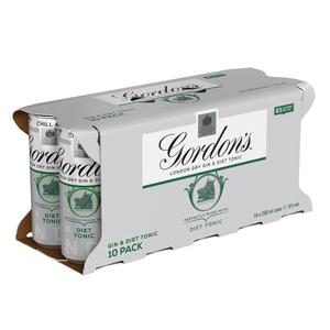 Gordon's Gin & Schweppes Slimline Tonic