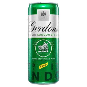 Gordons Gin & Schweppes Tonic