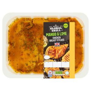 Morrisons Global Grill Mango & Lime Steaks