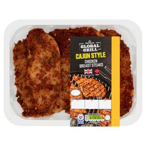 Morrisons Global Grill Cajun Steaks