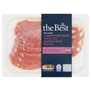 Morrisons The Best Dry Cured Smoked Bacon