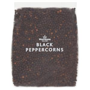 Morrisons Whole Black Pepper