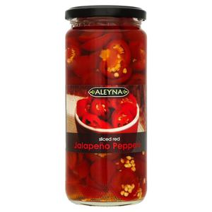 Aleyna Sliced Red Jalapeno Peppers (480g)