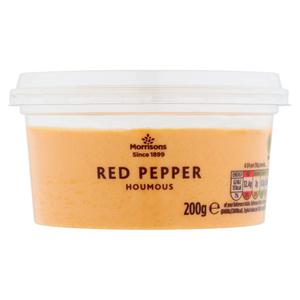 Morrisons Red Pepper Houmous