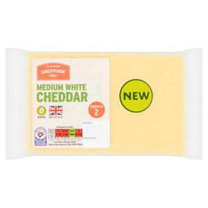 Greenside Deli Med White Cheddar Cheese