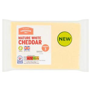 Greenside Deli Mature White Cheddar Cheese