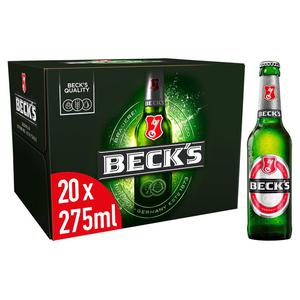 Beck's German Pilsner Beer Bottles