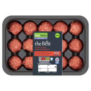 Morrisons The Best Dry Aged Beef Meatballs