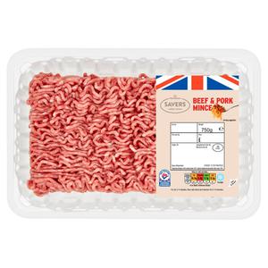 M Savers Morrisons Savers Beef & Pork Mince