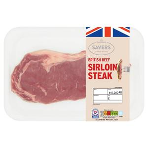 M Savers Morrisons Savers Beef Steaks (May be Sirloin, Rump or Ribeye)