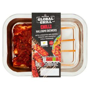 Morrisons Chilli Halloumi Skewers