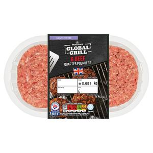 Morrisons Global Grill Beef Burger