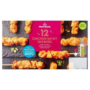 Morrisons Chicken Satay Skewers