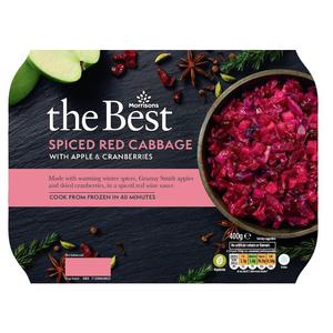 Morrisons The Best Spiced Red Cabbage With Apple & Cranberries