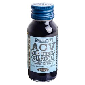 BumbleZest ACV Charcoal MilkThistle Detox and Defend