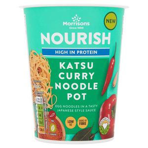 Morrisons Nourish Katsu Curry High Protein Noodle Pot