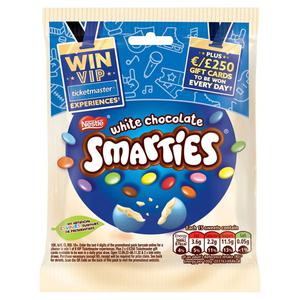 Morrisons Smarties White Chocolate Sharing Bag