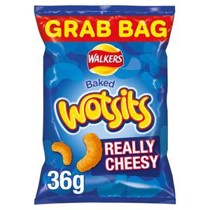 Walkers - French Fr Walkers Baked Wotsits Really Cheesy