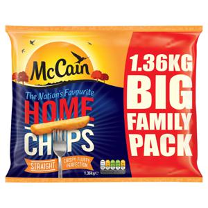 McCain Home Chips Straight 1.36kg