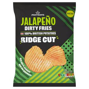 Morrisons Jalapeno Dirty Fries Crisps