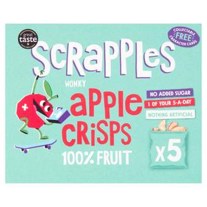 Scrapples Wonky Apple Crisps Multi-Box