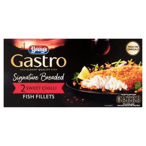 Young's Gastro 2 Sweet Chilli Fish Fillets 300g