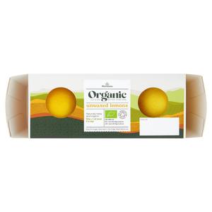 Morrisons Organic Lemons