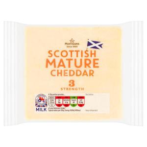 Morrisons Scottish Mature White Cheddar