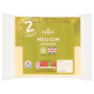 Morrisons Medium White Cheddar