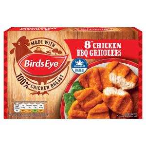 Birds Eye 8 Chicken BBQ Griddlers 204g