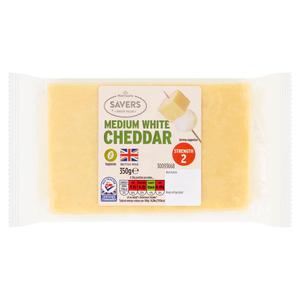 Morrisons Savers Medium White Cheddar