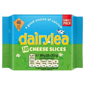 Morrisons Dairylea Slices 18's Regular