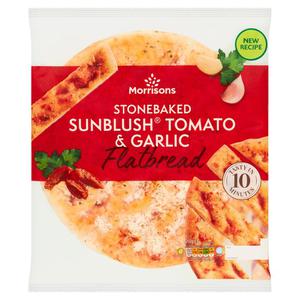 Morrisons Sun Blush Tomato & Garlic Flatbread