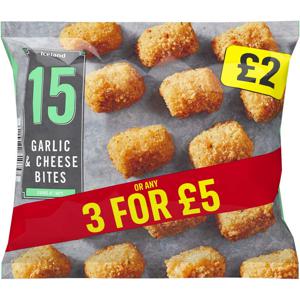 Iceland 15 Garlic & Cheese Bites 250g