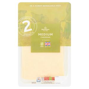 Morrisons Medium Cheddar Slices