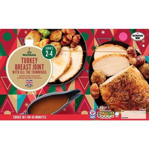 Morrisons British Turkey Breast Joint With All The Trimmings