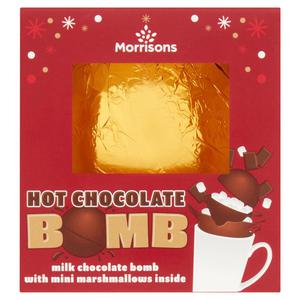 Morrisons Christmas Hot Chocolate Bomb