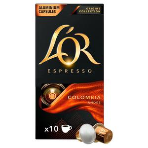 L'OR Espresso Colombia Aluminium Coffee Capsules x10