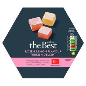 Morrisons The Best Rose & Lemon Turkish Delights